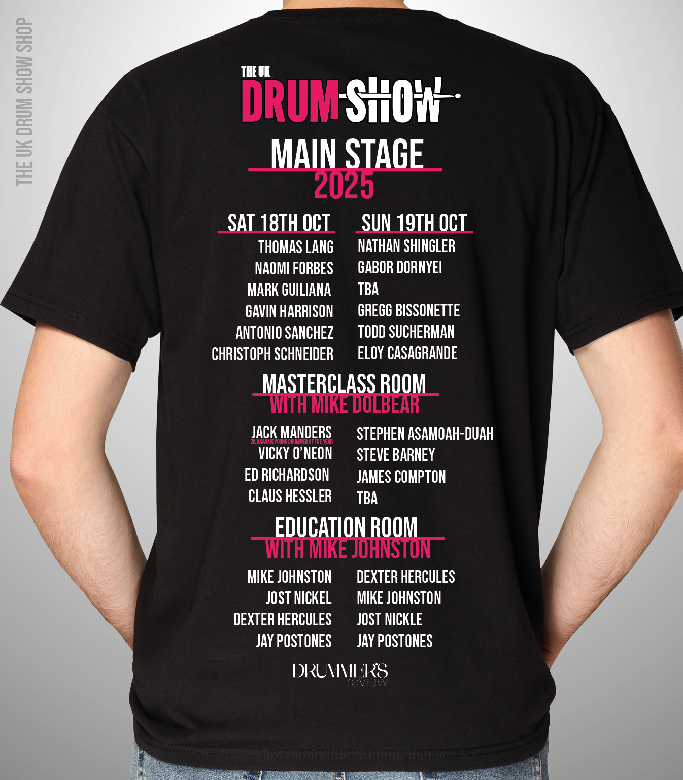 2025 Main Stage Line Up T-Shirt