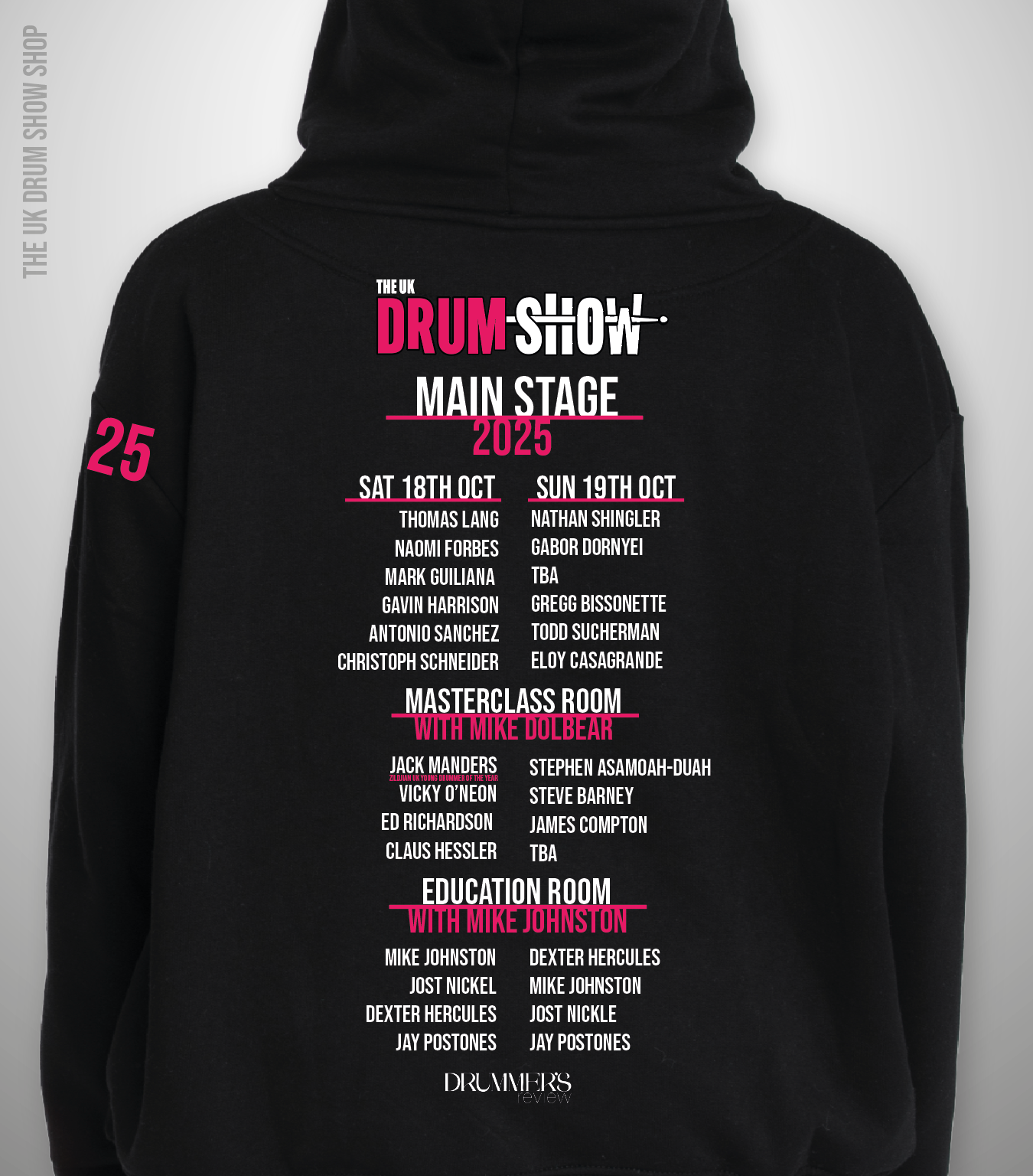 2025 Main Stage Line Up Hoodie